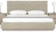 VIG Furniture Modrest Samson Gray Eastern King Panel Bed-0