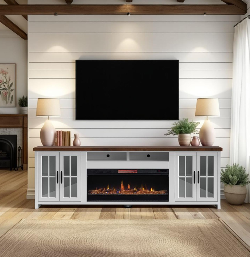 Legends Home Hampton Fireplace Console