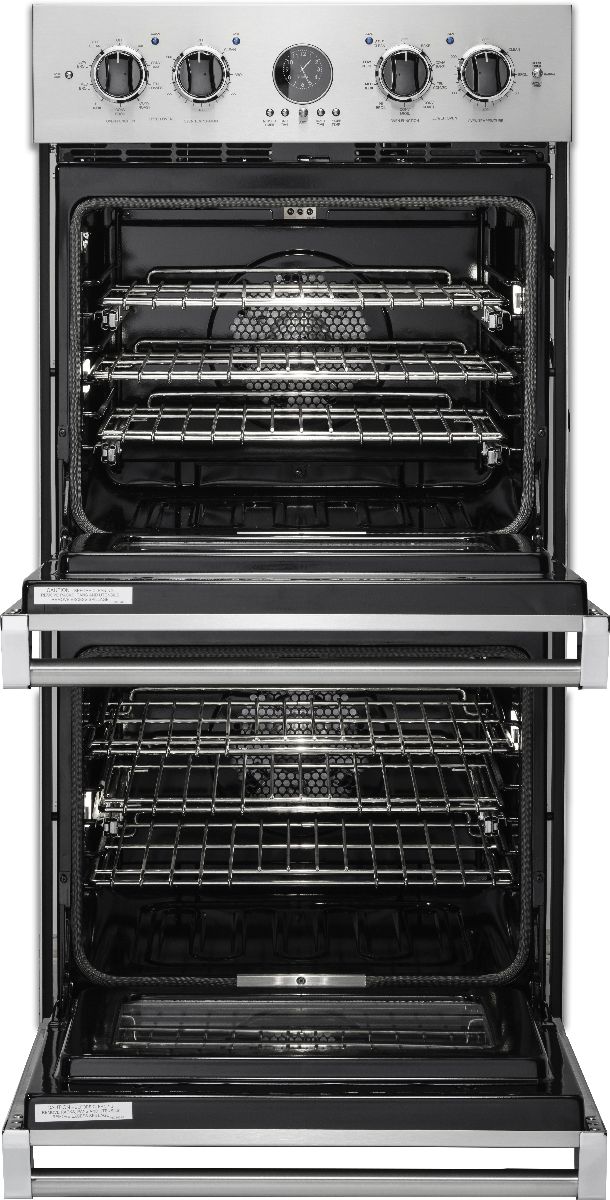 Viking® 5 Series 27" Stainless Steel Electric Built In Double Oven-1