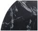 Fairfield® Dimitri Kafe 48" Round Dining Table with Galaxy Black Marble Top-2