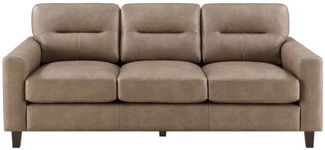 Coaster® Scotland Brown Upholstered Sofa-1