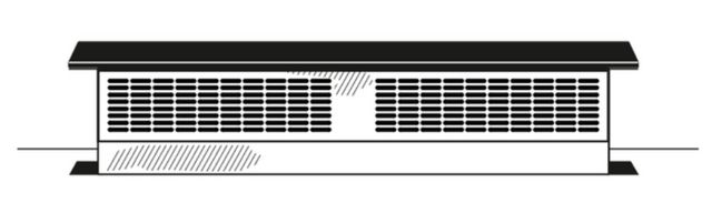 GE® Universal 30" Black Telescopic Downdraft System-1