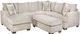 Behold™ Home Bailey 2-Piece Cream L-Shaped Sectional-0