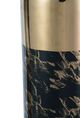 A & B Home Black/Gold Modern Chic Ceramic Vase-1
