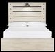 Signature Design by Ashley® Cambeck Whitewash Full 2-Drawer Storage Panel Bed-2