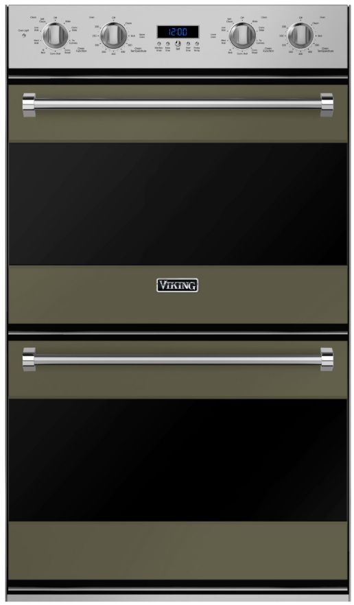 Viking® 3 Series 30" Martini Double Electric Wall Oven-0