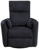 Homelegance® Traverse Black Manual Swivel Glider Recliner-2