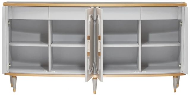 Michael Amini® St. Charles Dove Gray Sideboard-2