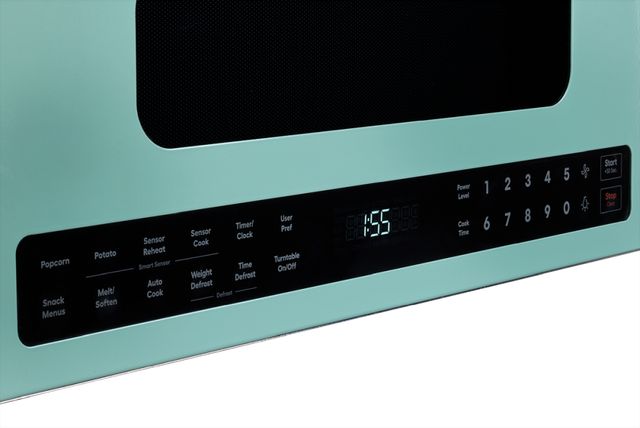 Unique Appliances Classic Retro 30" 1.2 Cu. Ft. Ocean Mist Turquoise Over the Range Microwave-1