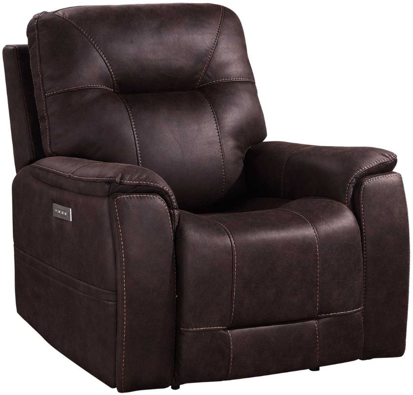 Steve Silver Co. Lexington Saddle Brown Triple Power