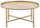 ACME Furniture Mithea Oak Coffee Table with Gold Base-1