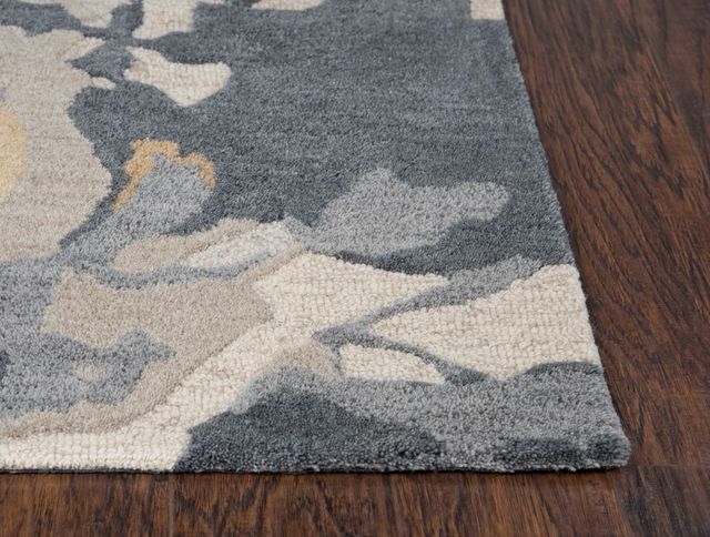 Rizzy Home Connie Post Gray/Beige 5' x 8' Rug-3