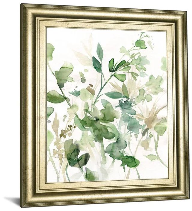Classy Art Beige/Green Sage Garden I by Carol Robinson Wall Art-1
