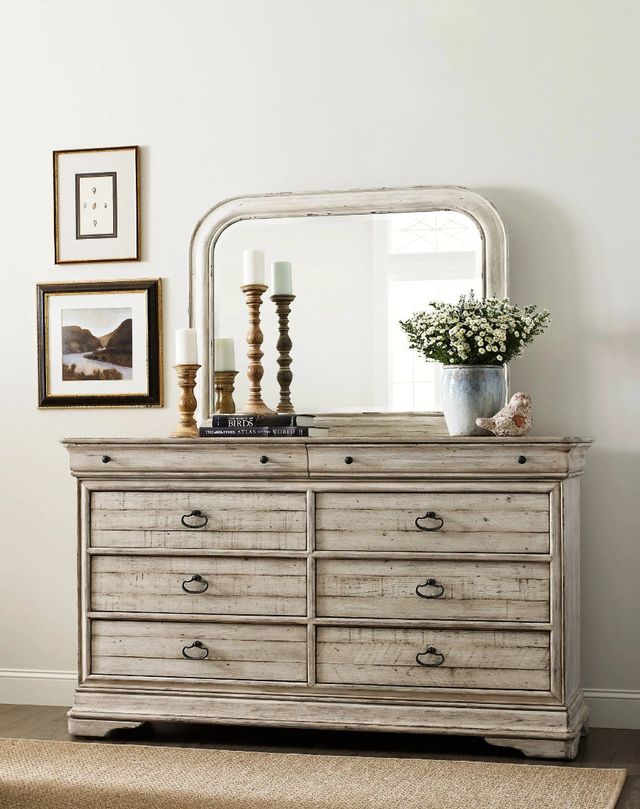 Kincaid® Selwyn Cottage White Whiteside Mirror-1