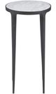 Fairfield® Phoenix White Carrara Table with Black Base-2
