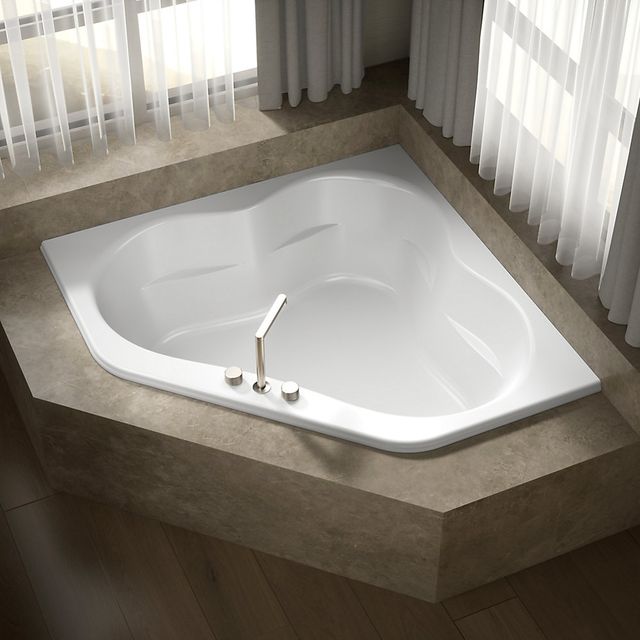 KOHLER® Tercet® White 60" x 60" Bath-2