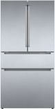 Bosch 800 Series 21.0 Cu. Ft. Stainless Steel Counter Depth French Door Refrigerator-0