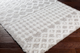 Surya Urban Shag Light Gray/White 5'x7' Area Rug-3