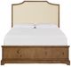 Bassett® Furniture Surry Truffle Oak Upholstered King Panel Bed-1