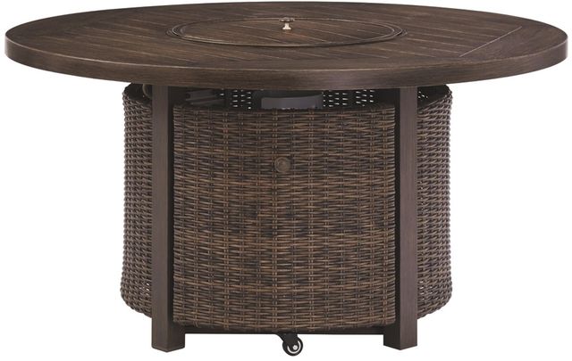 Signature Design by Ashley® Paradise Trail 5-Piece Medium Brown Outdoor Seating Set-1