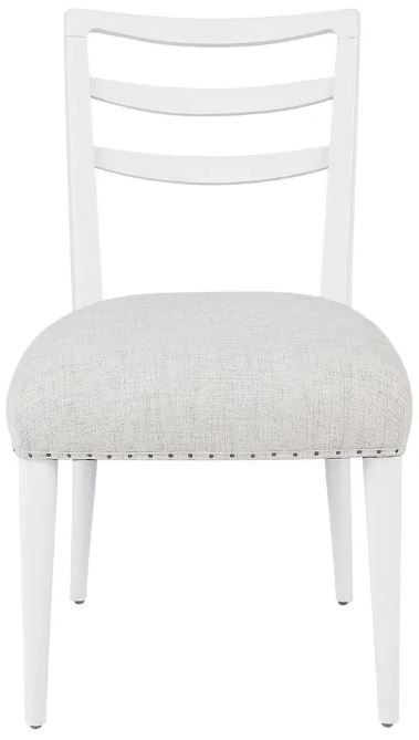 Bernards Citrus Heights White Dining Side Chair-2