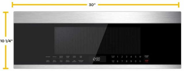 XO 1.2 Cu. Ft. Stainless Steel Over The Range Microwave -10