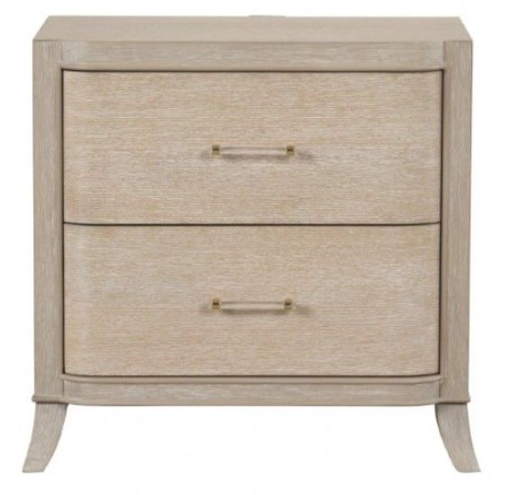 Furniture of America® Candra Natural Oak Nightstand-2