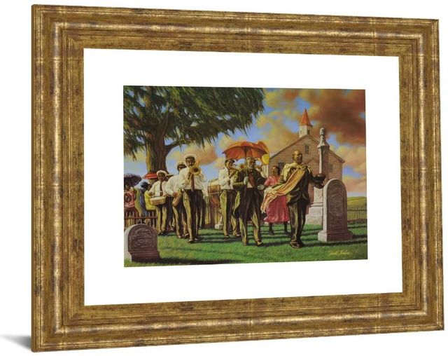 Classy Art Funeral Framed Print Wall Art-1