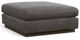 Century® Carrier Black Ottoman-0