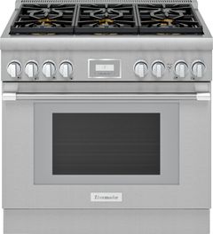 Thermador® Pro Harmony® 36" Stainless Steel Pro Style Natural Gas Range