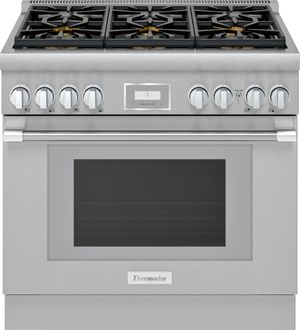 Thermador Pro Grand 36" Stainless Steel Pro Style Natural Gas Range