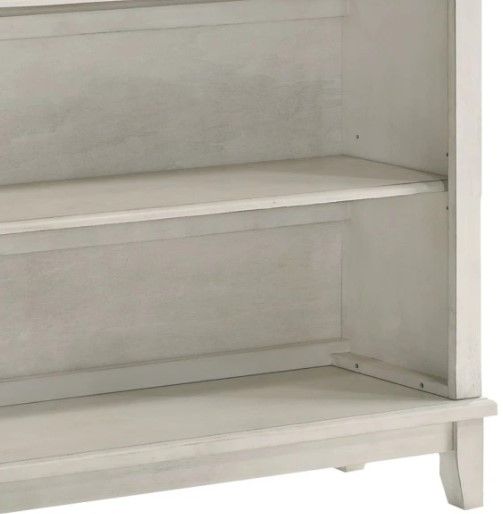 Intercon San Mateo Rustic White Youth Bookcase-2