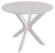 Telescope Casual 5W8Y Warm Gray Polymers 23" Outdoor MGP Slat Round End Table-0