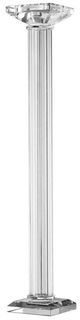 A & B Home Silver 22" Candle Holder-0