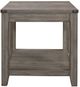 Mazin Furniture Woodrow Gray End Table-0