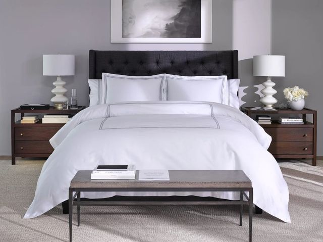 Sleeptone® Hotel Luxury 6-Piece Silver/White Long Staple Cotton King Sheet Set-4