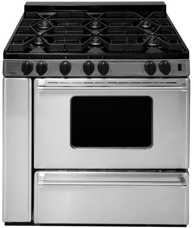 Premier Pro Series 36" Stainless Steel Pro Style Gas Range-0