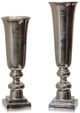 Stylecraft 2-Piece Silver Vase Set-0