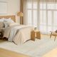 Nourison Home™ DK014 Madison Square Beige/Ivory 5'x8' Area Rug-1