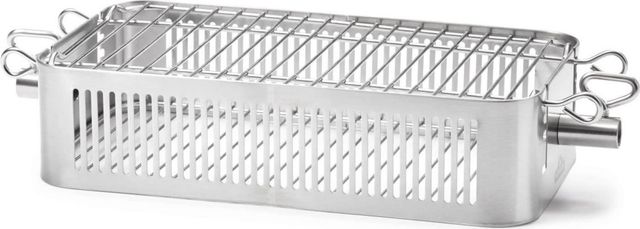 Napoleon Stainless Steel Adjustable Rotisserie Basket-1