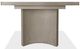 Riverside Furniture Pasadena Casual Taupe Rectangular Dining Table with One Leaf-2