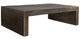 Uttermost® Obra Golden Dark Bronze Aluminum Indoor-Outdoor Coffee Table-0
