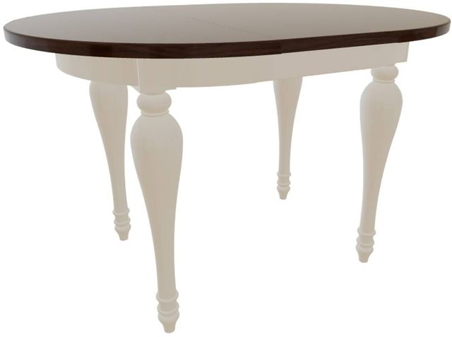 Clearance Mavin Customizable Round Extendable Dining Table-2