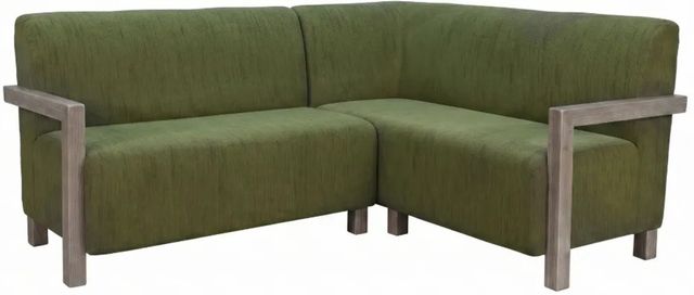 Sunny Designs™ Gibson Green/Warm Wheat Breakfast Nook Sofa Bench Set-0
