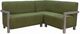 Sunny Designs™ Gibson Green/Warm Wheat Breakfast Nook Sofa Bench Set-0