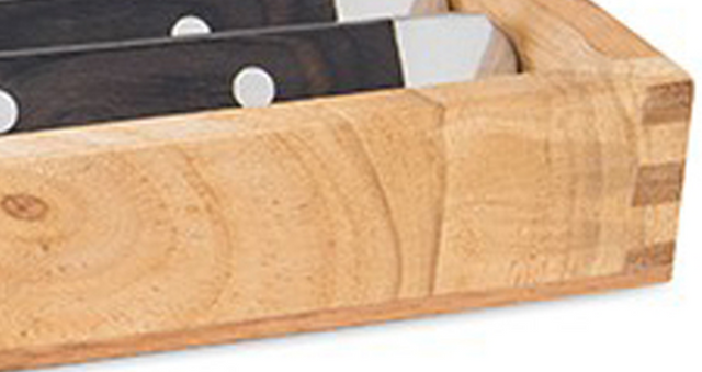 Lynx® Stainless Steel Steak Knife Box Set-2