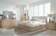 Modus Furniture Penny Buff Cream Ash/Oatmeal Full Upholstered Platform Bed-1