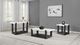 Furniture of America® Sundbry White End Table with Black Base-1