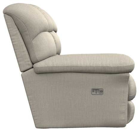 La-Z-Boy® Randell Cream Power Rocking Recliner with Headrest-2