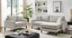 Stylus® Furniture Jean Serene Dove Right-Arm Facing Sofa and Chaise-1